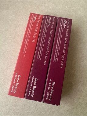 Rare Beauty Soft Pinch Tinted Lip Oil Trio - Happy and Affection